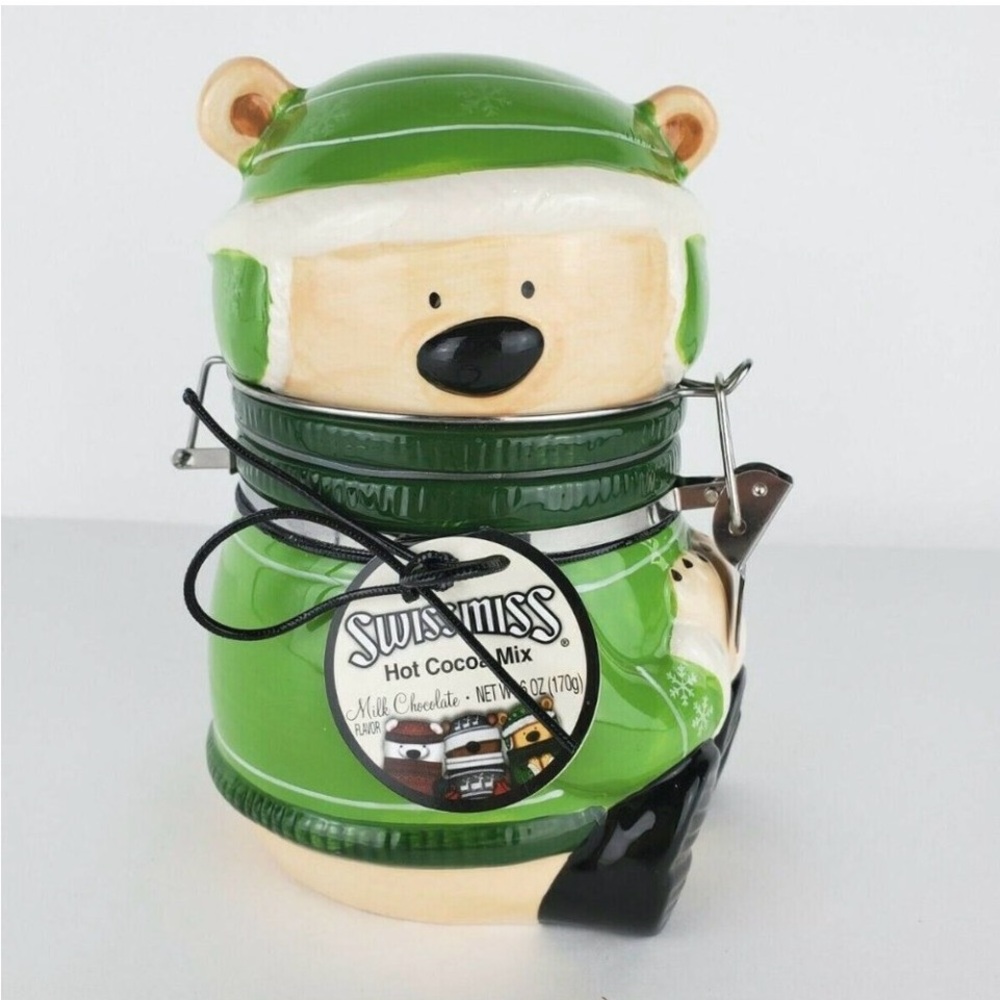 Swiss Miss Bear Hot Cocoa Jar